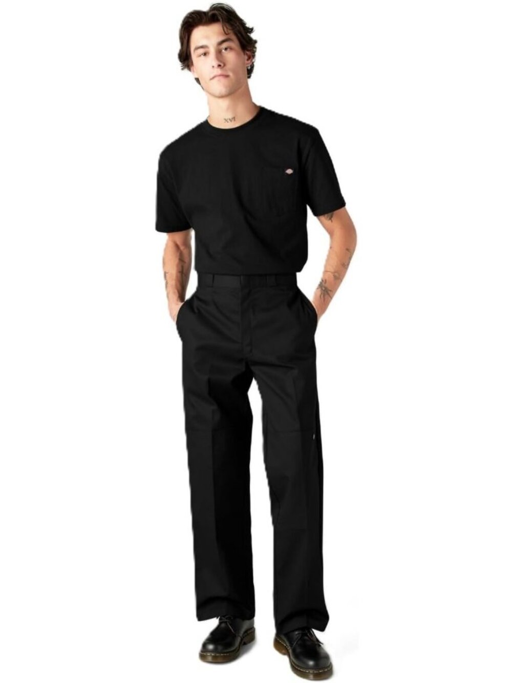 Men's Loose Fit Double Knee Work Pants - Durable, Comfortable, Versatile